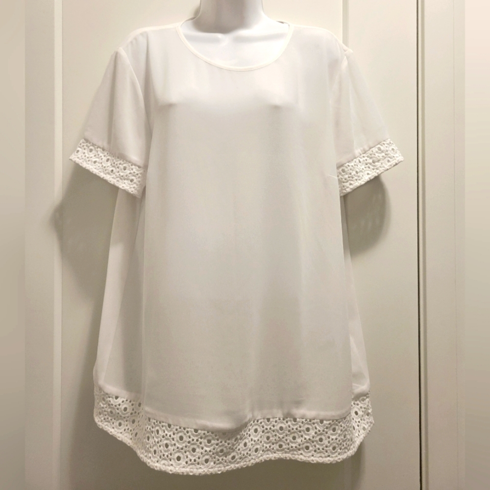 Michael Kors L sheer top